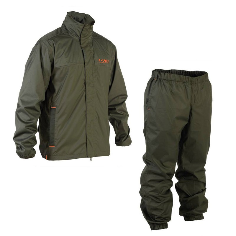 Tuta Antiacqua Caccia ATALANTA Verde Militare – LEXEL hunting Carpi MO