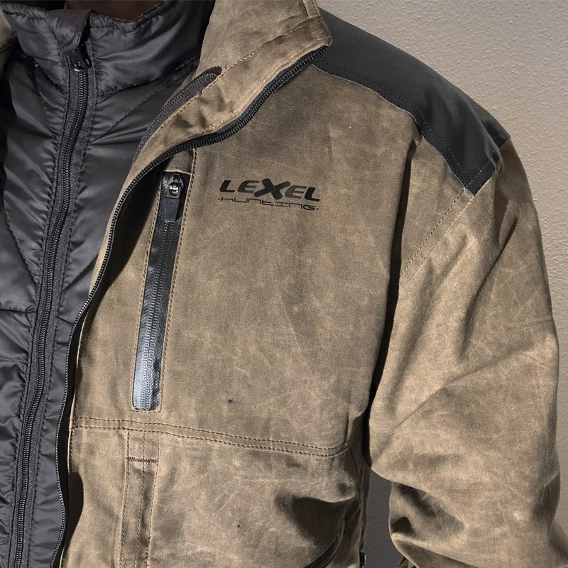 Giacca uomo caccia ARTEMIDE in Cotone Canvas - LEXELhunting Carpi MO